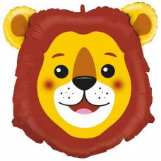Воздушный шар Голова льва 74 см